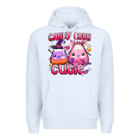 White candy corn cutie Premium Hoodie - BarkalooDesign