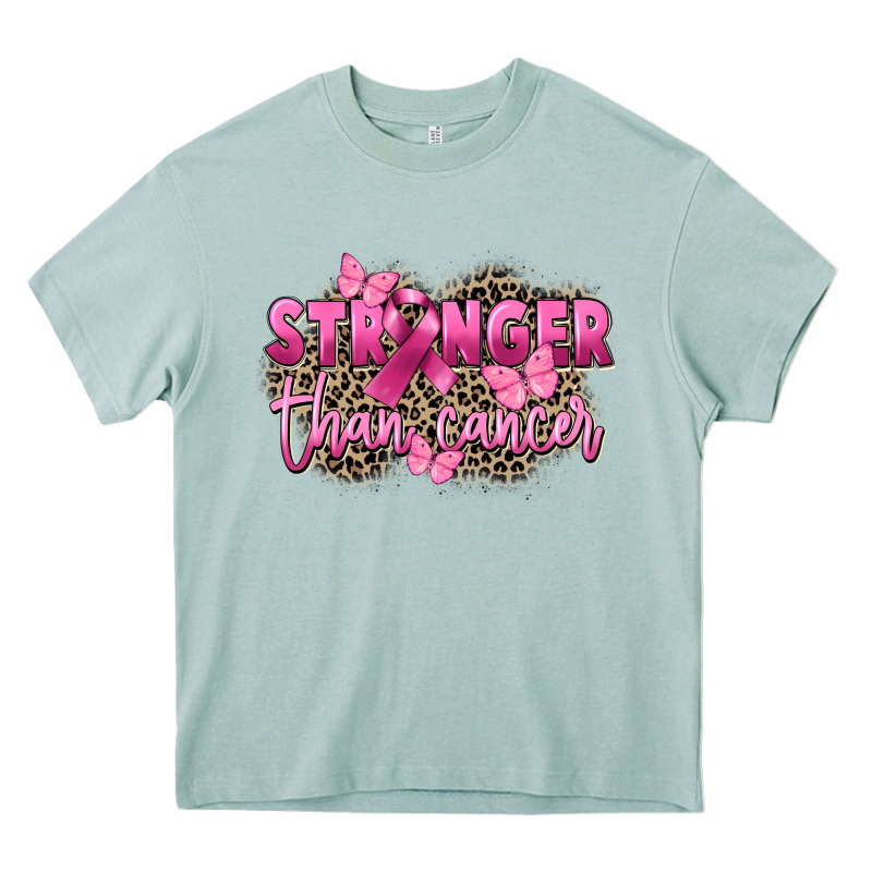 Stronger Than Cancer Heavy Core Tee by FaDigitalArtStudio | Teevron