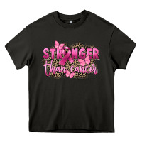 Asphalt Stronger than Cancer Heavy Core Tee - FaDigitalArtStudio