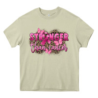 Mossy Stronger than Cancer Heavy Core Tee - FaDigitalArtStudio