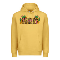 Antique Gold Cactus Leopard Sunflower Mama and Mini Set Premium Hoodie - Jasminsmagicworld