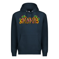 Navy Cactus Leopard Sunflower Mama and Mini Set Premium Hoodie - Jasminsmagicworld