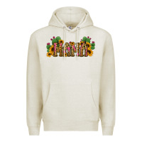 Oatmeal Heather Cactus Leopard Sunflower Mama and Mini Set Premium Hoodie - Jasminsmagicworld