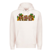 Pale Pink Cactus Leopard Sunflower Mama and Mini Set Premium Hoodie - Jasminsmagicworld