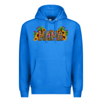 True Royal Cactus Leopard Sunflower Mama and Mini Set Premium Hoodie - Jasminsmagicworld