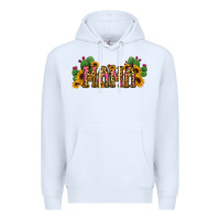 White Cactus Leopard Sunflower Mama and Mini Set Premium Hoodie - Jasminsmagicworld