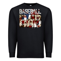 Black baseball dad Premium Sweatshirt - Jasminsmagicworld