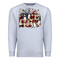 Heather Grey baseball dad Premium Sweatshirt - Jasminsmagicworld