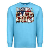 Ocean Blue baseball dad Premium Sweatshirt - Jasminsmagicworld