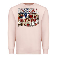Pale Pink baseball dad Premium Sweatshirt - Jasminsmagicworld