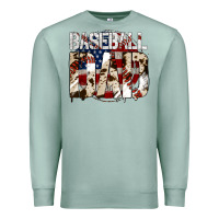 Seafoam baseball dad Premium Sweatshirt - Jasminsmagicworld