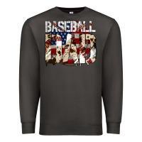 Smoke baseball dad Premium Sweatshirt - Jasminsmagicworld