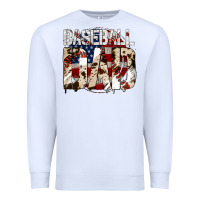 White baseball dad Premium Sweatshirt - Jasminsmagicworld