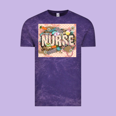 Easter Nurse Vintage Tee Designed By Lillyallendesigns