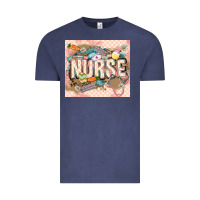 Vintage Denim Easter Nurse Vintage Tee - LillyAllenDesigns