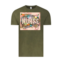Vintage Olive Easter Nurse Vintage Tee - LillyAllenDesigns