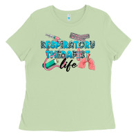 Matcha Western Respiratory Therapist Life Ladies Tee - LillyAllenDesigns