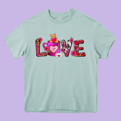 Love Coffee Mug Valentines Day Heavy Core Tee Designed By Fadigitalartstudio