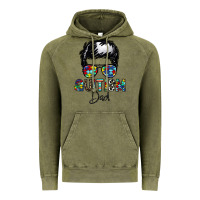 Vintage Olive autism dad Vintage Hoodie - CowhideDigitalArt