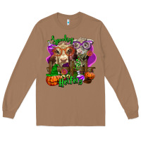 Toasted Coconut spooky halloween cows Long Sleeve Tee - LillyAllenDesigns
