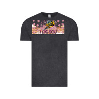 Vintage Black I Dig You Valentine 16oz Vintage Tee - CowhideDigitalArt