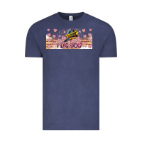Vintage Denim I Dig You Valentine 16oz Vintage Tee - CowhideDigitalArt