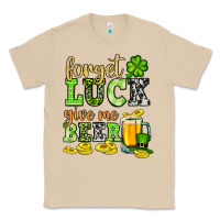 Mushroom St. Patrick's Forget luck give me beer Classic Tee - OliviaCreatesArt