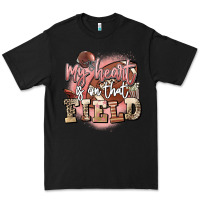 Black my heart is on that field Premium Tee - FaDigitalArtStudio