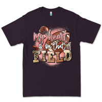 Plum my heart is on that field Premium Tee - FaDigitalArtStudio