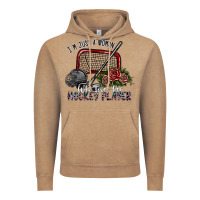 Vintage Coffee i'm just a woman who loves her hockey player Vintage Hoodie - SublimationCraftShop