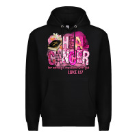 Black heal cancer for nothing is impossible with god Premium Hoodie - BarkalooDesign