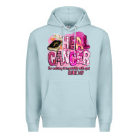 Blue Mist heal cancer for nothing is impossible with god Premium Hoodie - BarkalooDesign