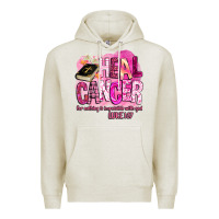 Oatmeal Heather heal cancer for nothing is impossible with god Premium Hoodie - BarkalooDesign