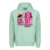 Seafoam heal cancer for nothing is impossible with god Premium Hoodie - BarkalooDesign