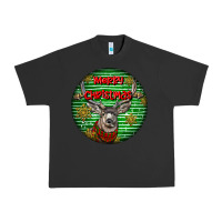 Pigment Black mule buck deer head christmas Urban Heavy Tee - LillyAllenDesigns