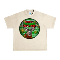 Sandshell mule buck deer head christmas Urban Heavy Tee - LillyAllenDesigns