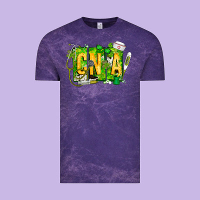 St. Patricks Day Cna Vintage Tee Designed By Cowhidedigitalart