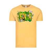 Vintage Mustard St. Patricks Day Cna Vintage Tee - CowhideDigitalArt