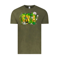 Vintage Olive St. Patricks Day Cna Vintage Tee - CowhideDigitalArt