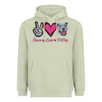 Matcha Peace Love Pitties Heavyweight Hoodie - Jasminsmagicworld