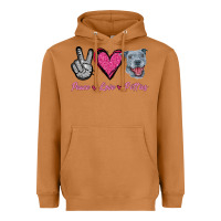 Meerkat Peace Love Pitties Heavyweight Hoodie - Jasminsmagicworld