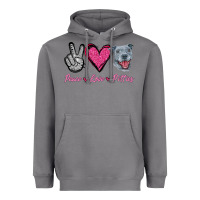 Storm Peace Love Pitties Heavyweight Hoodie - Jasminsmagicworld