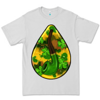 Dove Grey st.patrick's teardrop earrings Premium Tee - FaDigitalArtStudio
