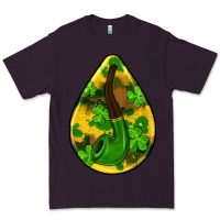 Plum st.patrick's teardrop earrings Premium Tee - FaDigitalArtStudio