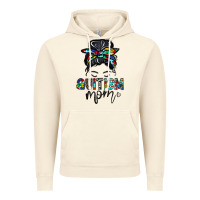 Vintage Artic autism mom Vintage Hoodie - CowhideDigitalArt