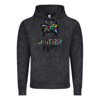 Vintage Black autism mom Vintage Hoodie - CowhideDigitalArt