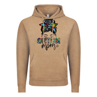 Vintage Coffee autism mom Vintage Hoodie - CowhideDigitalArt