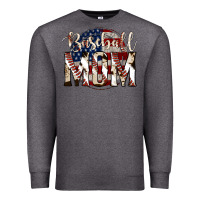 Charcoal Heather baseball mom Premium Sweatshirt - Jasminsmagicworld