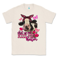 Natural Valentine's Day shut up and kiss me Holstein Cow Classic Tee - FaDigitalArtStudio