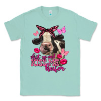 Valentine's Day Shut Up And Kiss Me Holstein Cow Classic Tee | Teevron